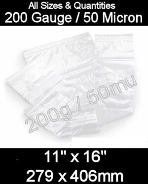 11 x 16" - 279x406 - 200g/50mu