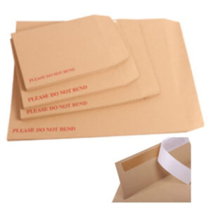 QTY 50 - Board Back Envelopes A6 (C6) - 6" x 4.5" (162x114mm)