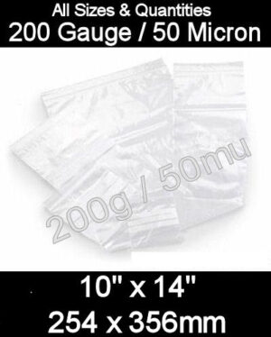 10 x 14" - 254x356 - 200g/50mu