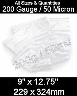 9 x 12¾ - 229x324 - 200g/50mu