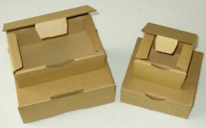 QTY 125 Mixed Size - Postal Boxes (Brown)