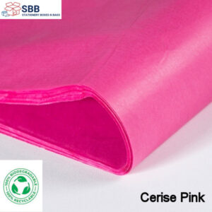 Cerise Pink Tissue Paper 20x30" 500x750mm