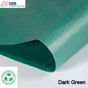 Dark Green Tissue Paper 20x30" 500x750mm
