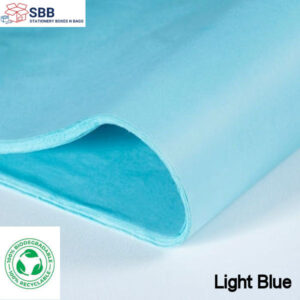 Light Blue Tissue Paper 20x30" 500x750mm