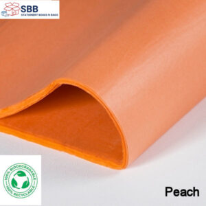 Peach Tissue Paper 20x30" 500x750mm