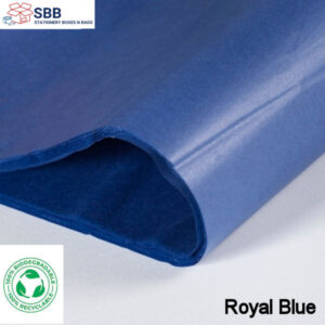 Royal Blue Tissue Paper 20x30" 500x750mm